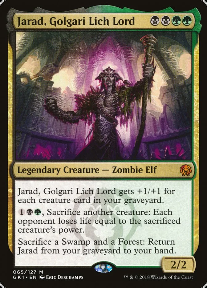 Jarad, Golgari Lich Lord 「GK1/65」「EN」