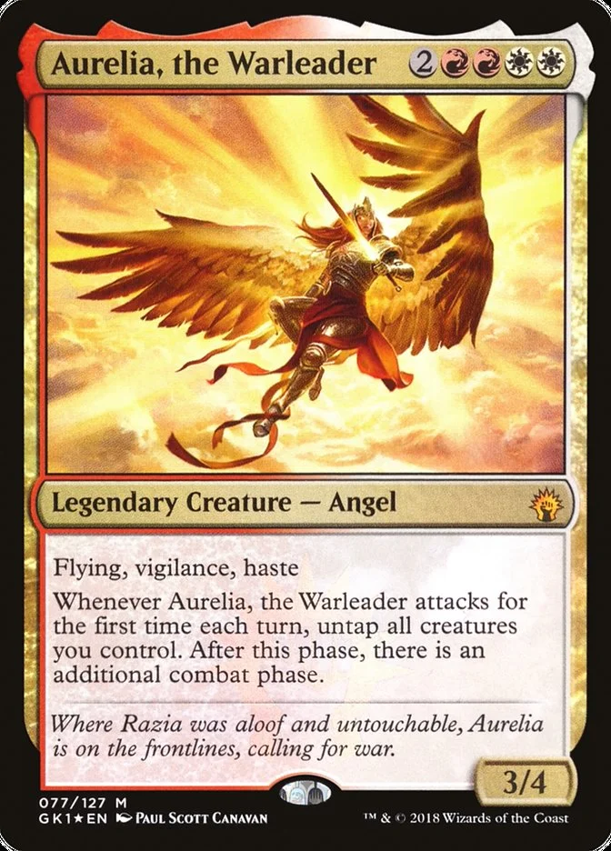 Aurelia, the Warleader 「GK1/77」「EN」