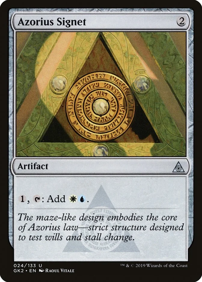 Azorius Signet 「GK2/24」「EN」