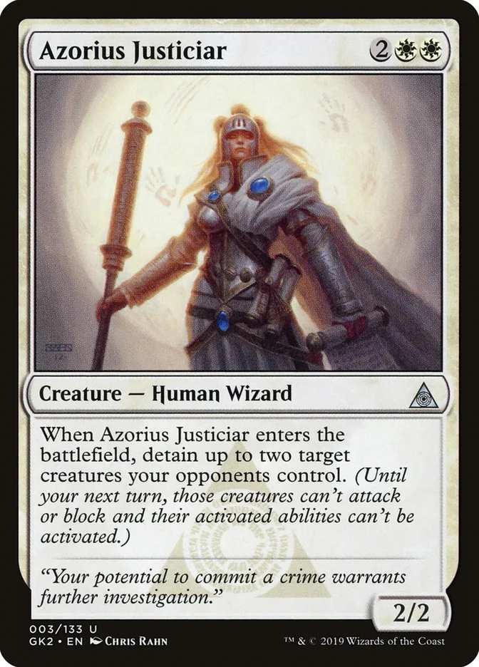 Azorius Justiciar 「GK2/3」「EN」