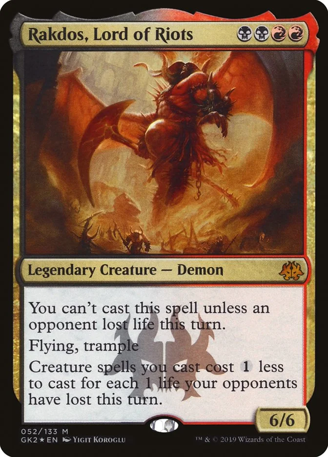 Rakdos, Lord of Riots 「GK2/52」「EN」