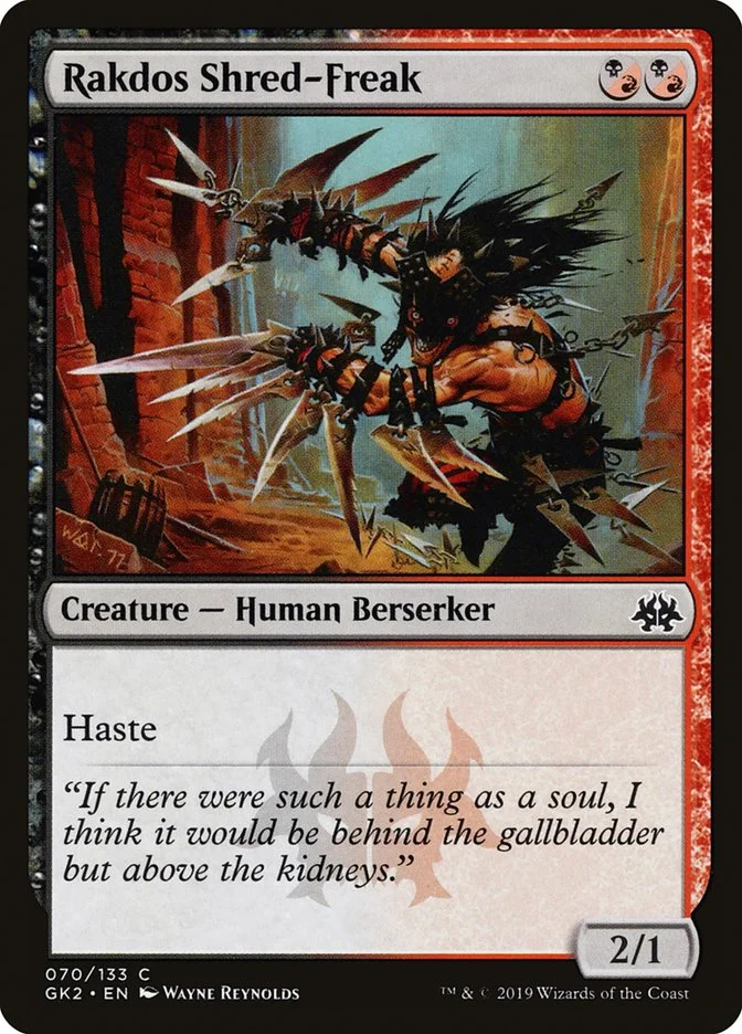 Rakdos Shred-Freak 「GK2/70」「EN」