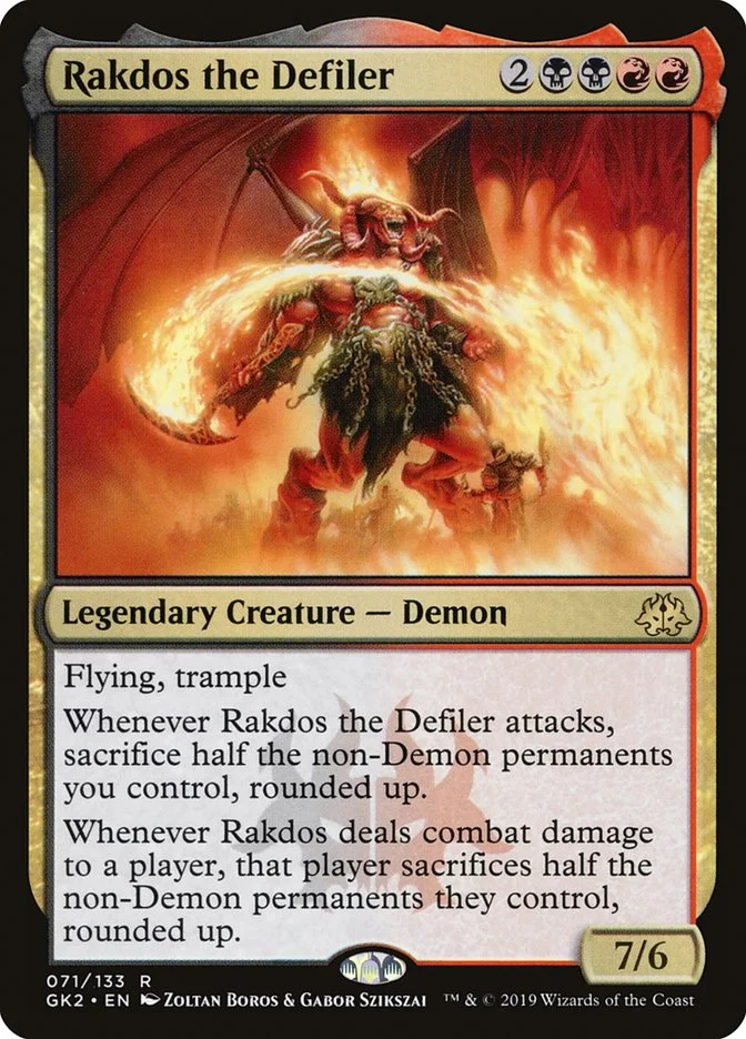 Rakdos the Defiler 「GK2/71」「EN」