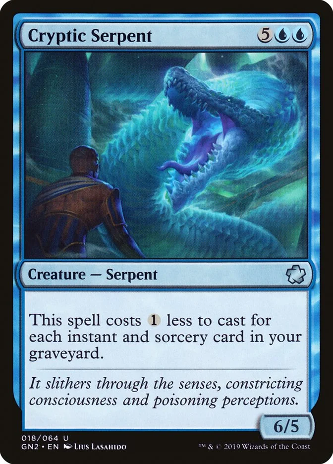 Cryptic Serpent 「GN2/18」「EN」