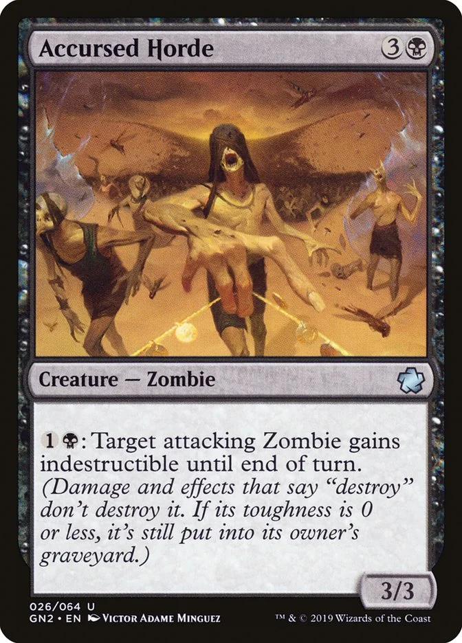Accursed Horde 「GN2/26」「EN」