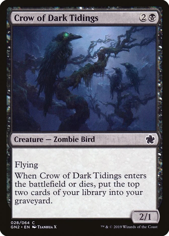 Crow of Dark Tidings 「GN2/28」「EN」