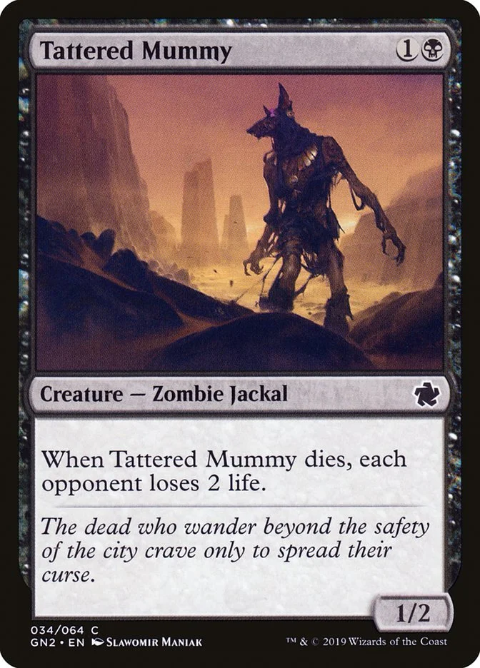 Tattered Mummy 「GN2/34」「EN」