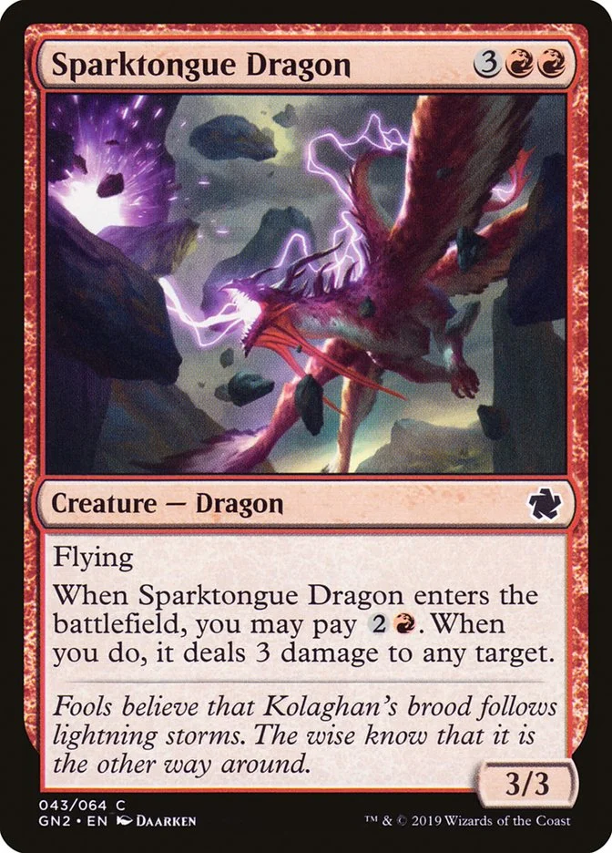 Sparktongue Dragon 「GN2/43」「EN」