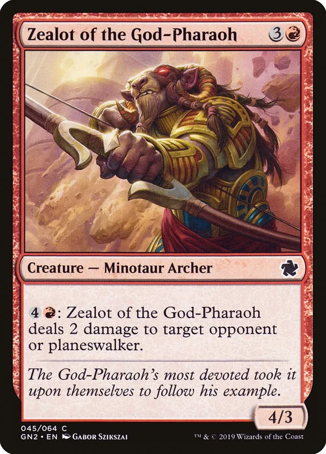Zealot of the God-Pharaoh 「GN2/45」「EN」