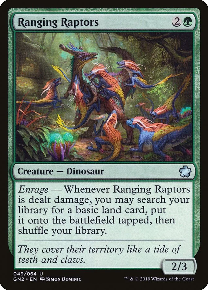 Ranging Raptors 「GN2/49」「EN」