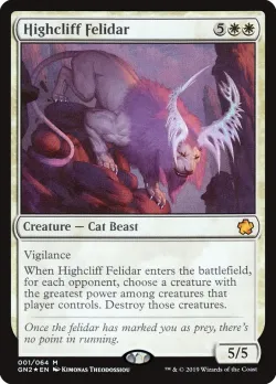 Highcliff Felidar #1 · Magic: The Gathering