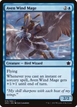 Aven Wind Mage #16 · Magic: The Gathering