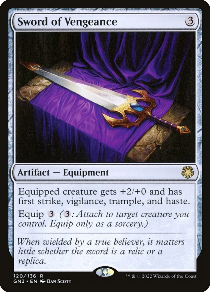 Sword of Vengeance 「GN3/120」「EN」