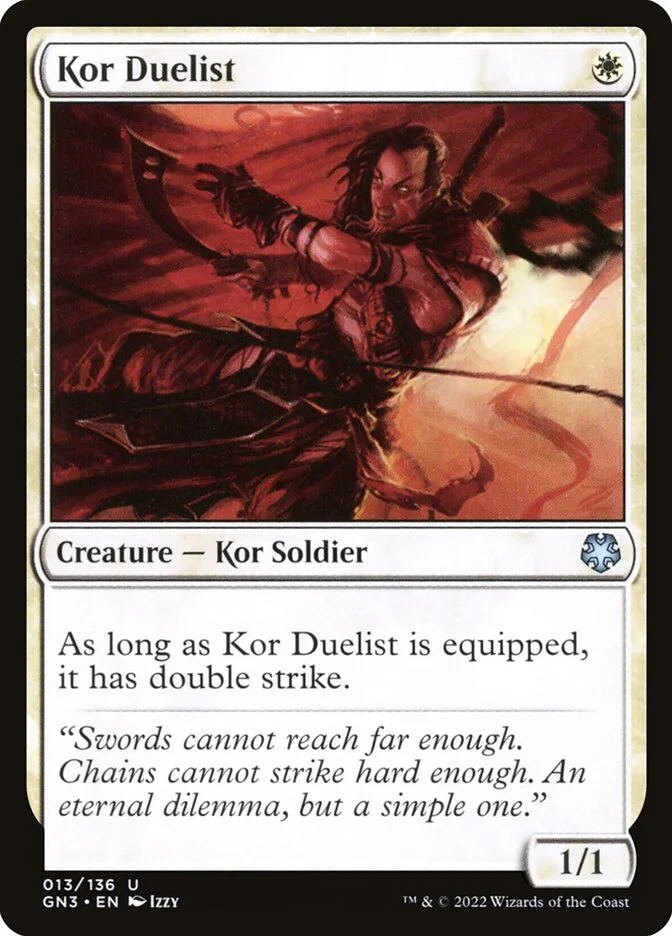 Kor Duelist 「GN3/13」「EN」