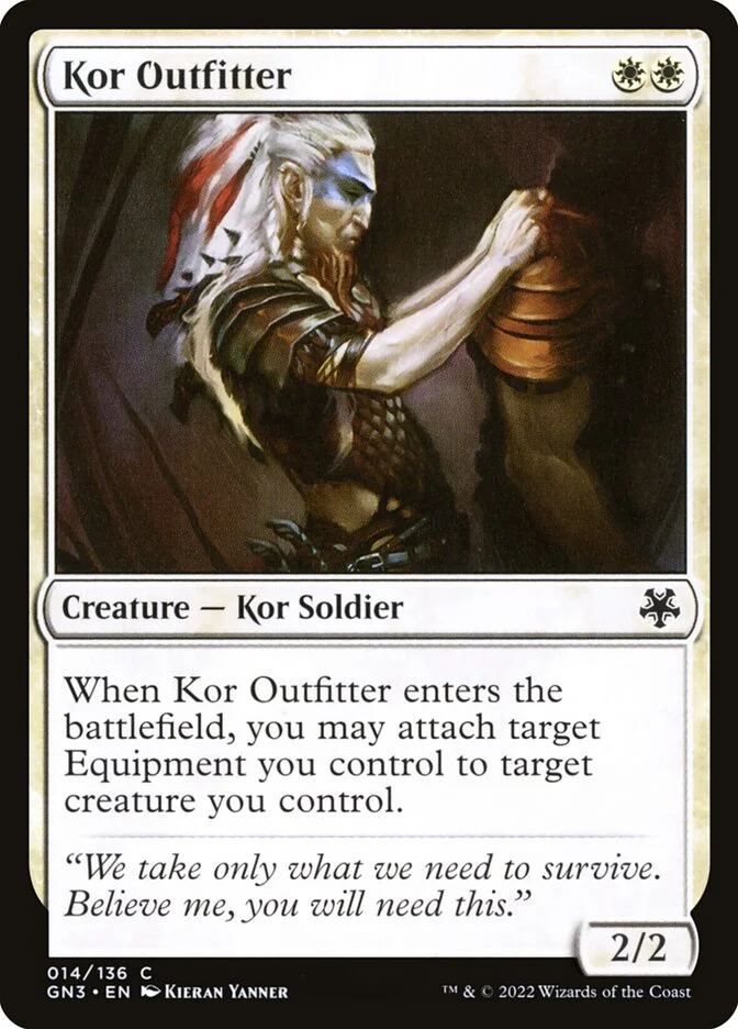 Kor Outfitter 「GN3/14」「EN」