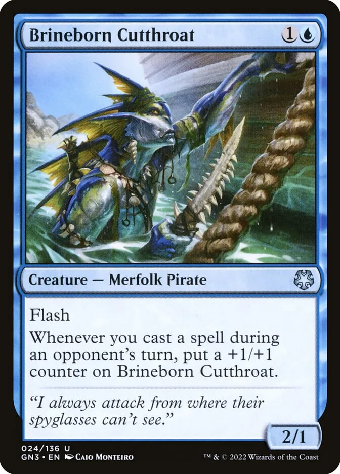 Brineborn Cutthroat 「GN3/24」「EN」