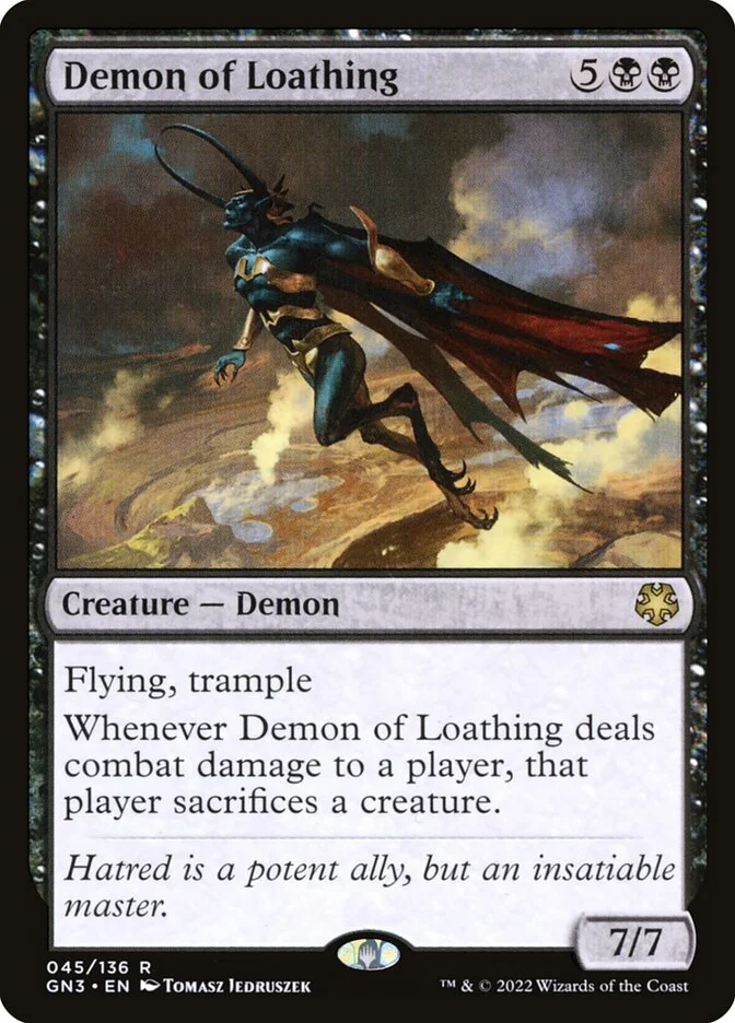Demon of Loathing 「GN3/45」「EN」