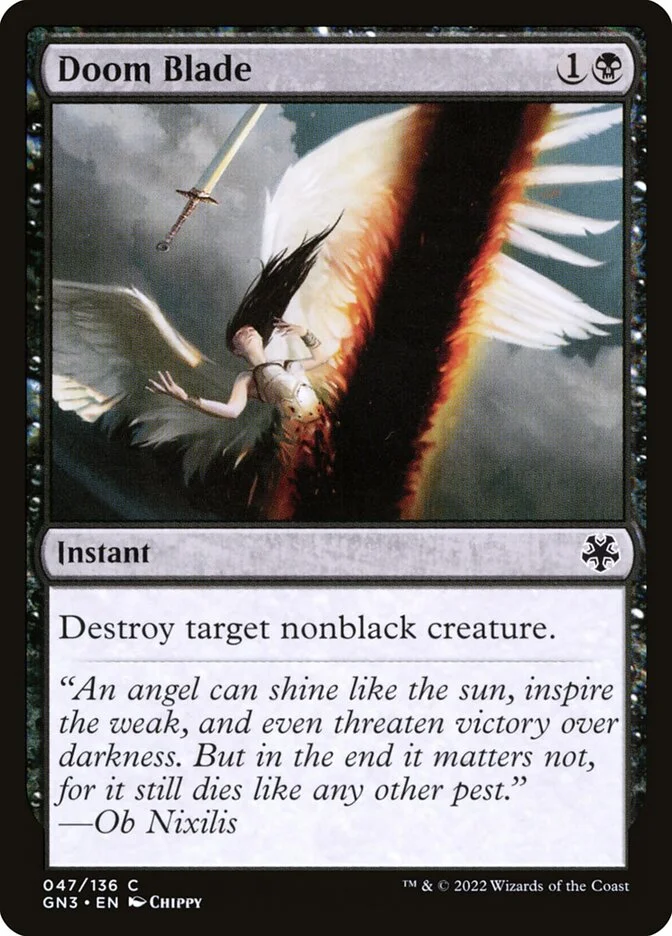 Doom Blade 「GN3/47」「EN」