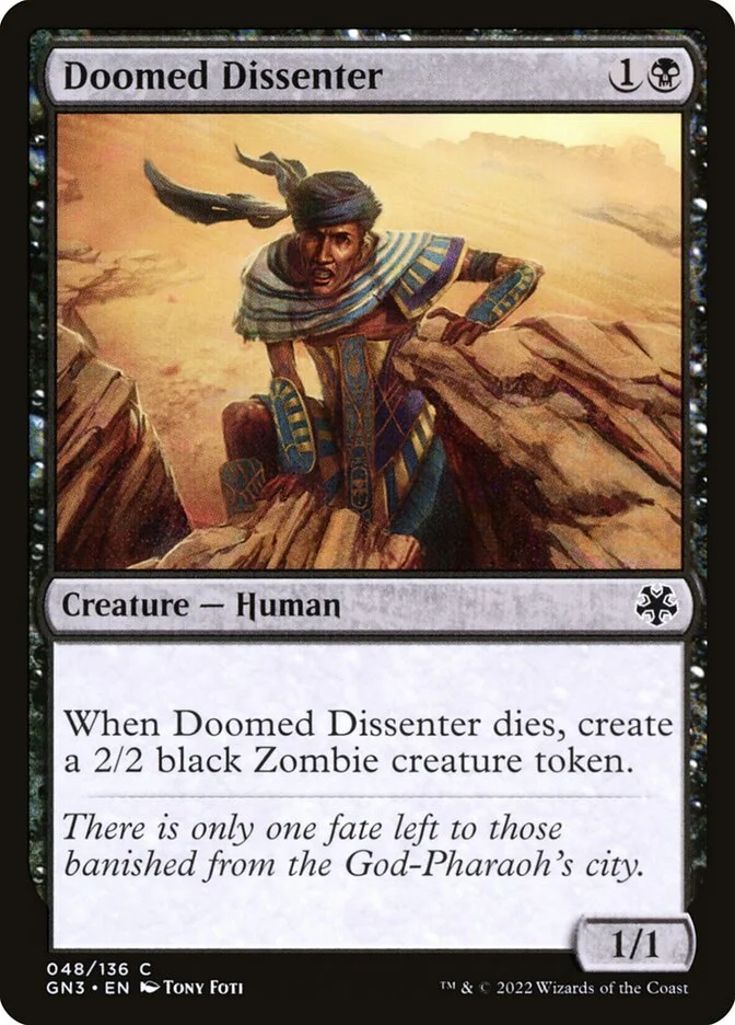 Doomed Dissenter 「GN3/48」「EN」