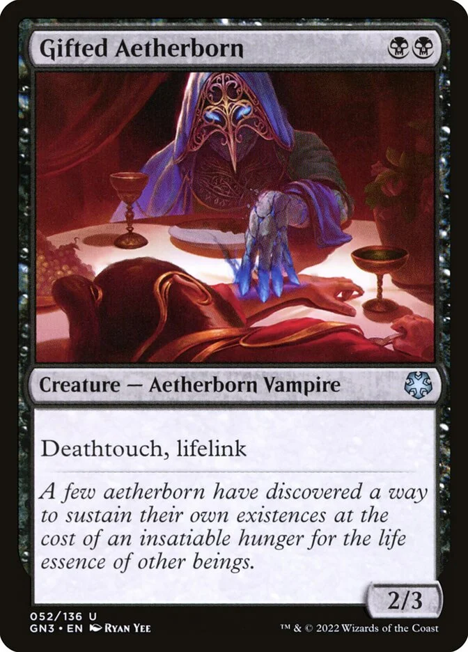 Gifted Aetherborn 「GN3/52」「EN」