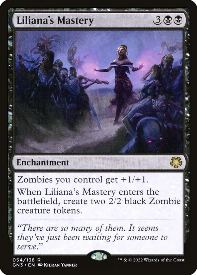 Liliana's Mastery 「GN3/54」「EN」