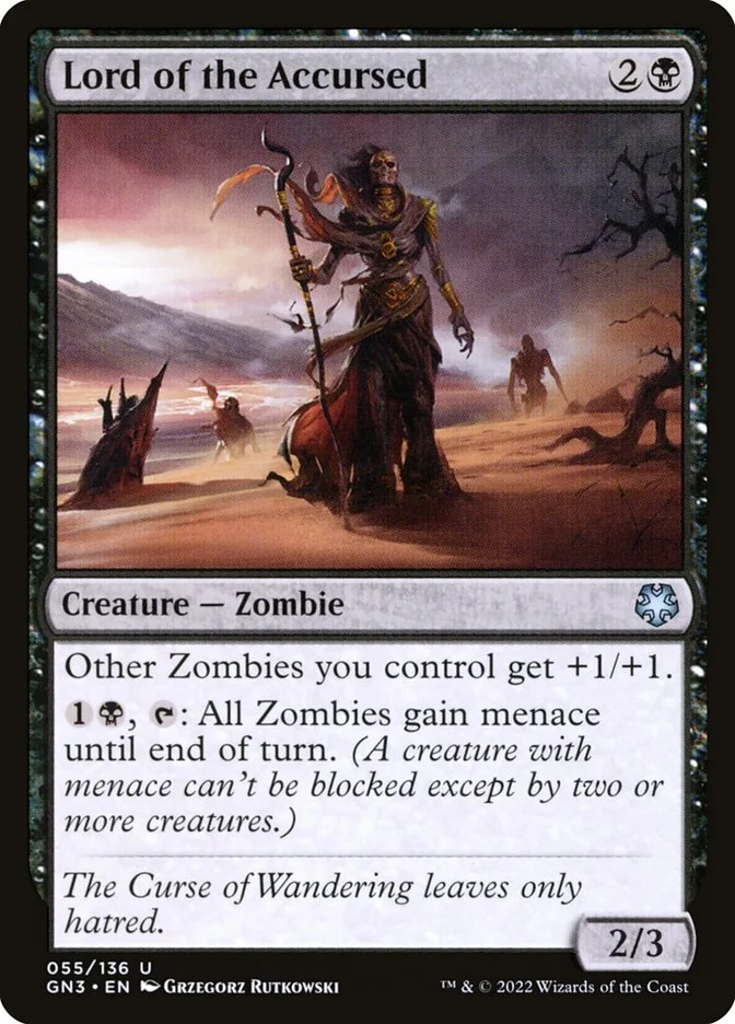 Lord of the Accursed 「GN3/55」「EN」