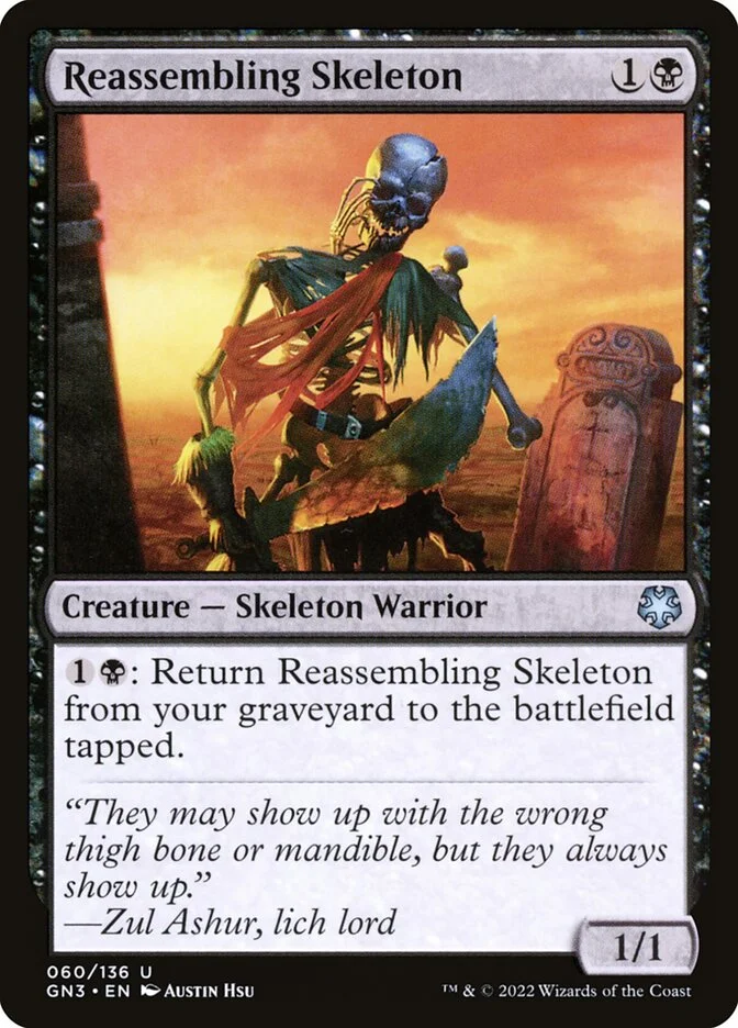 Reassembling Skeleton 「GN3/60」「EN」