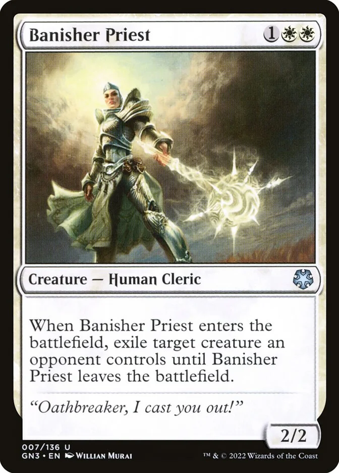 Banisher Priest 「GN3/7」「EN」
