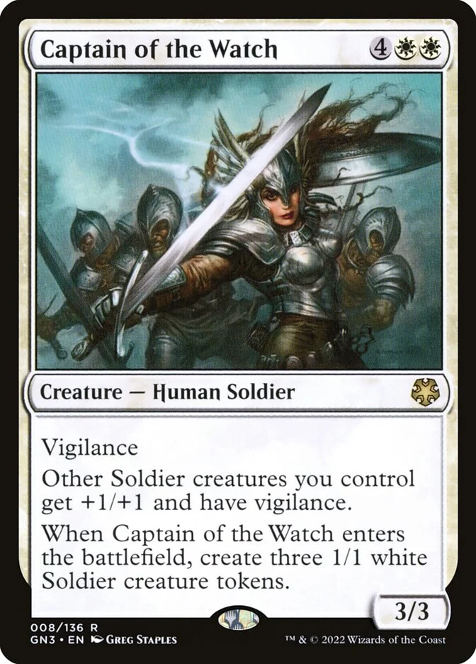 Captain of the Watch 「GN3/8」「EN」
