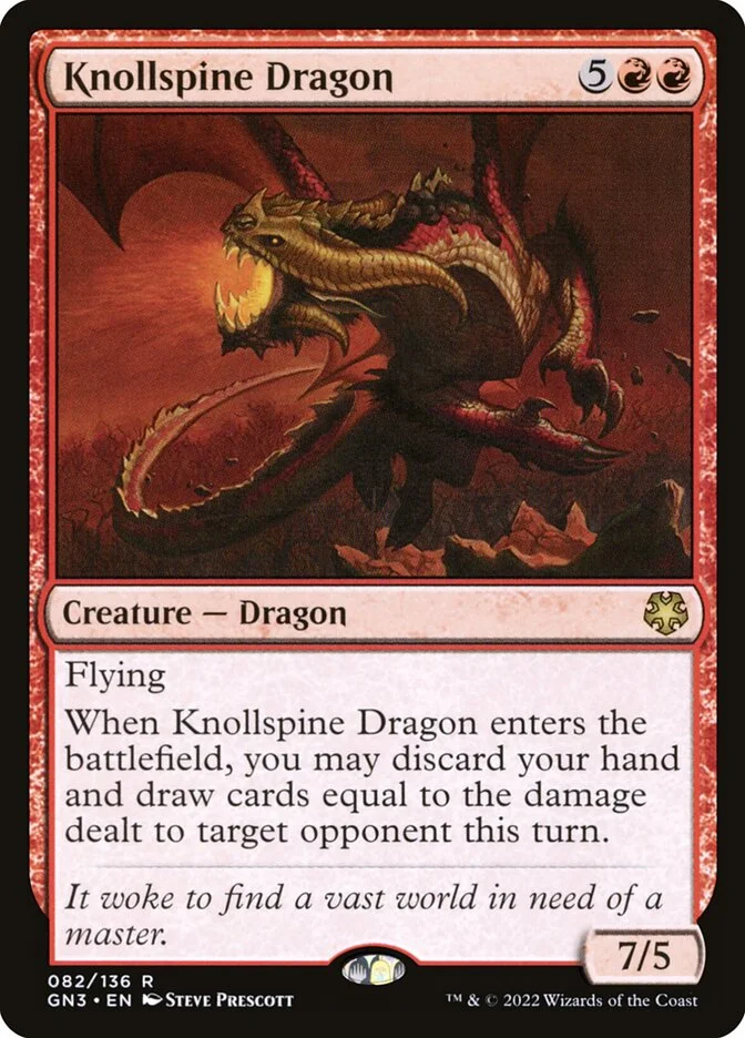 Knollspine Dragon 「GN3/82」「EN」