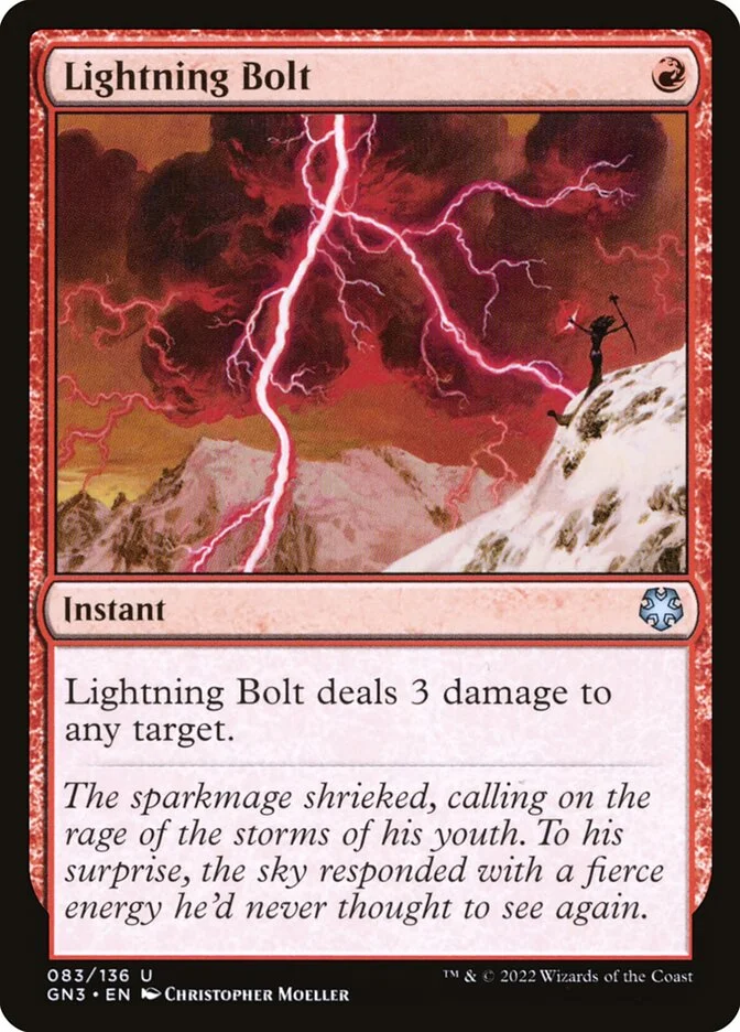 Lightning Bolt 「GN3/83」「EN」