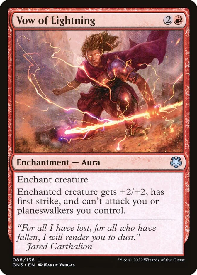 Vow of Lightning 「GN3/88」「EN」