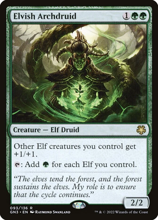 Elvish Archdruid 「GN3/93」「EN」