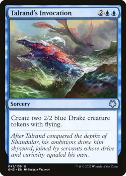 Talrand's Invocation #41 · Magic: The Gathering