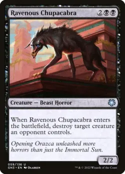 Ravenous Chupacabra #59 · Magic: The Gathering