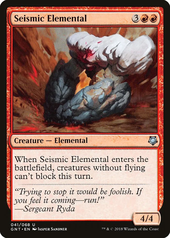 Seismic Elemental 「GNT/41」「EN」