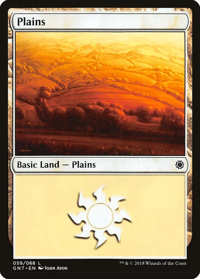 Plains 「GNT/59」「EN」