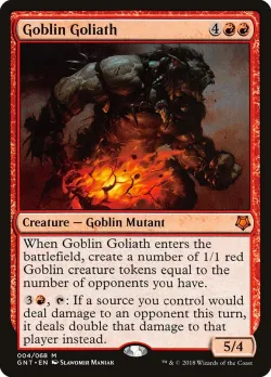 Goblin Goliath #4 · Magic: The Gathering