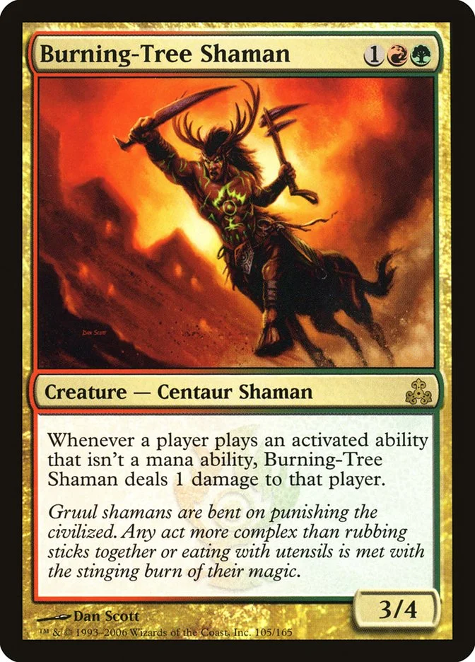 Burning-Tree Shaman 「GPT/105」「EN」