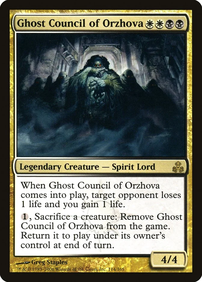 Ghost Council of Orzhova 「GPT/114」「EN」