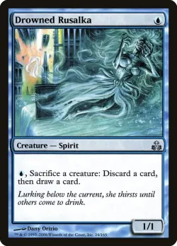 Drowned Rusalka #24 · Magic: The Gathering