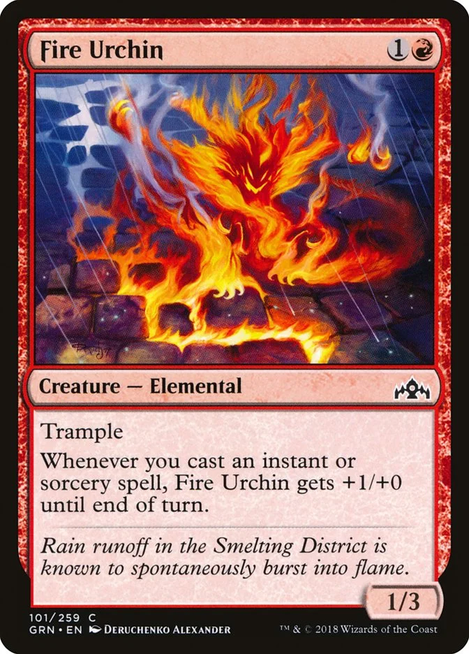 Fire Urchin 「GRN/101」「EN」