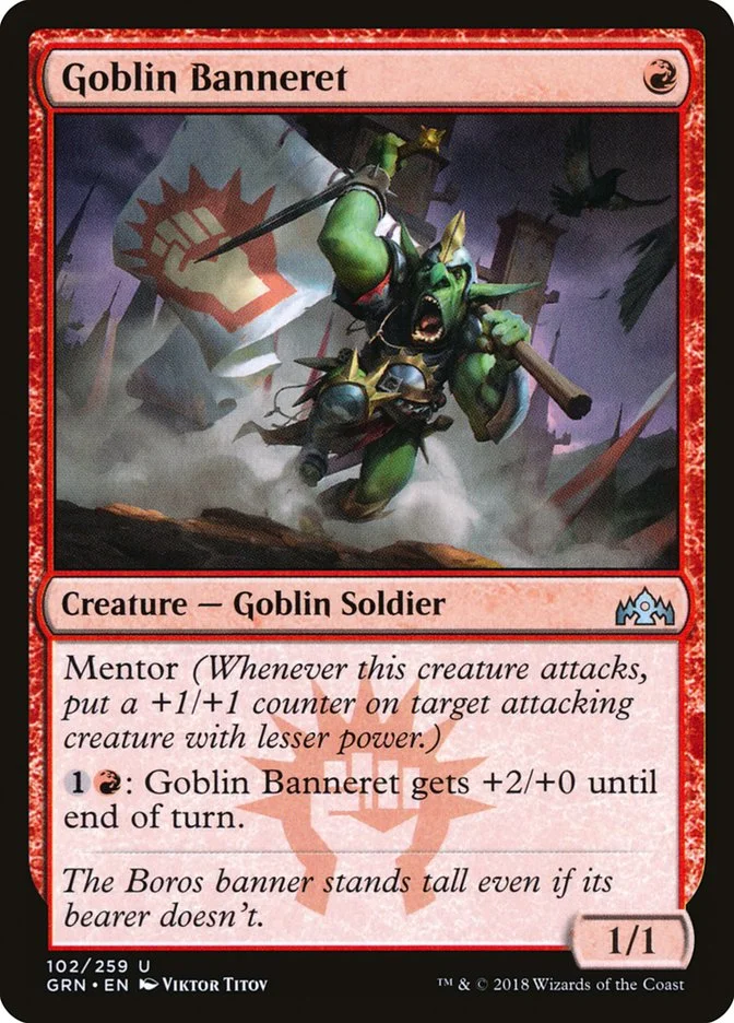 Goblin Banneret 「GRN/102」「EN」
