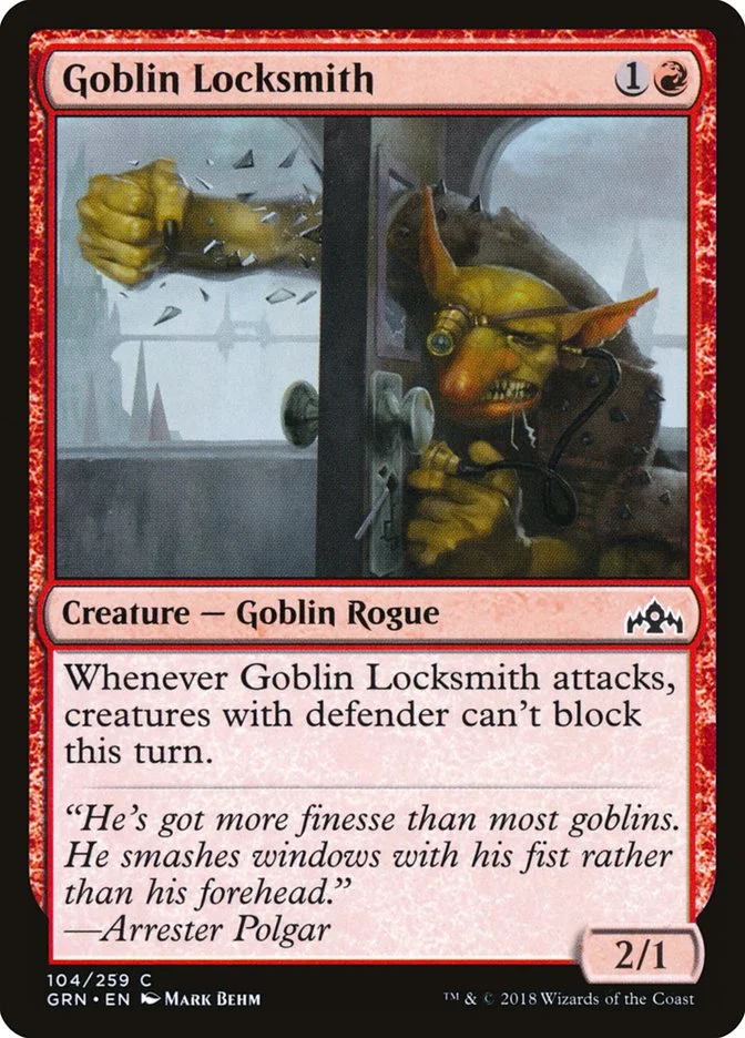 Goblin Locksmith 「GRN/104」「EN」