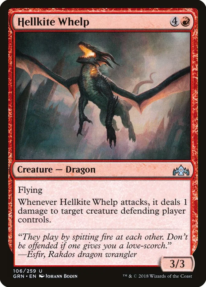 Hellkite Whelp 「GRN/106」「EN」