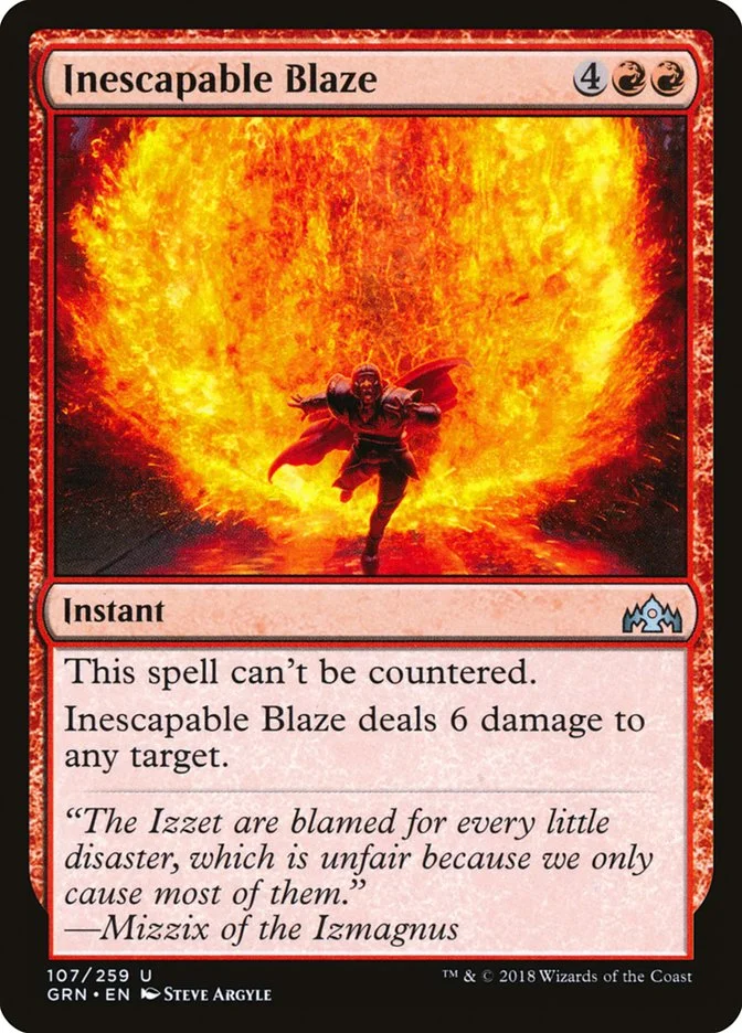 Inescapable Blaze 「GRN/107」「EN」