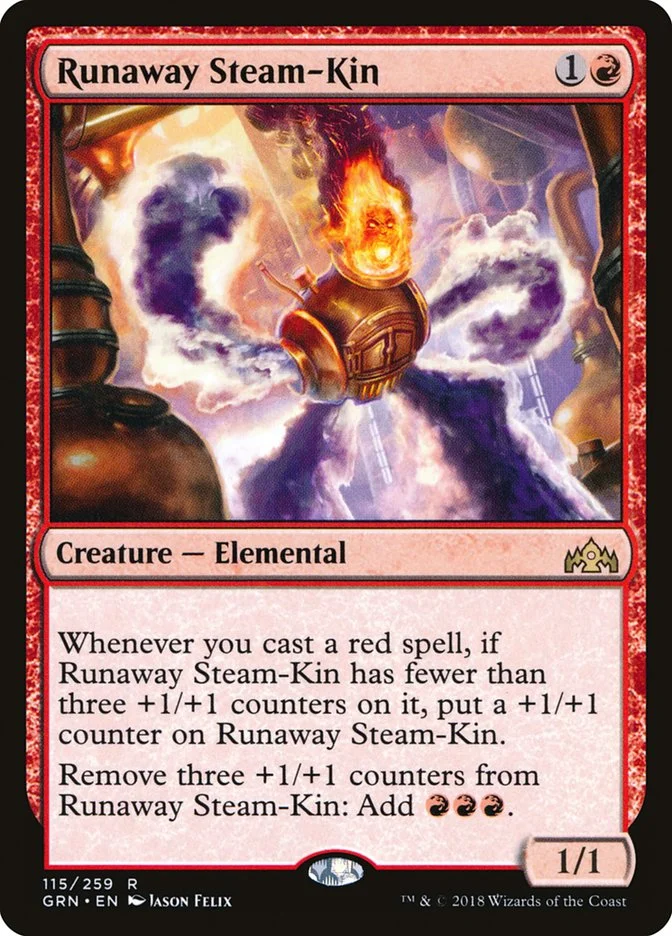 Runaway Steam-Kin 「GRN/115」「EN」