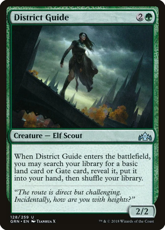 District Guide 「GRN/128」「EN」