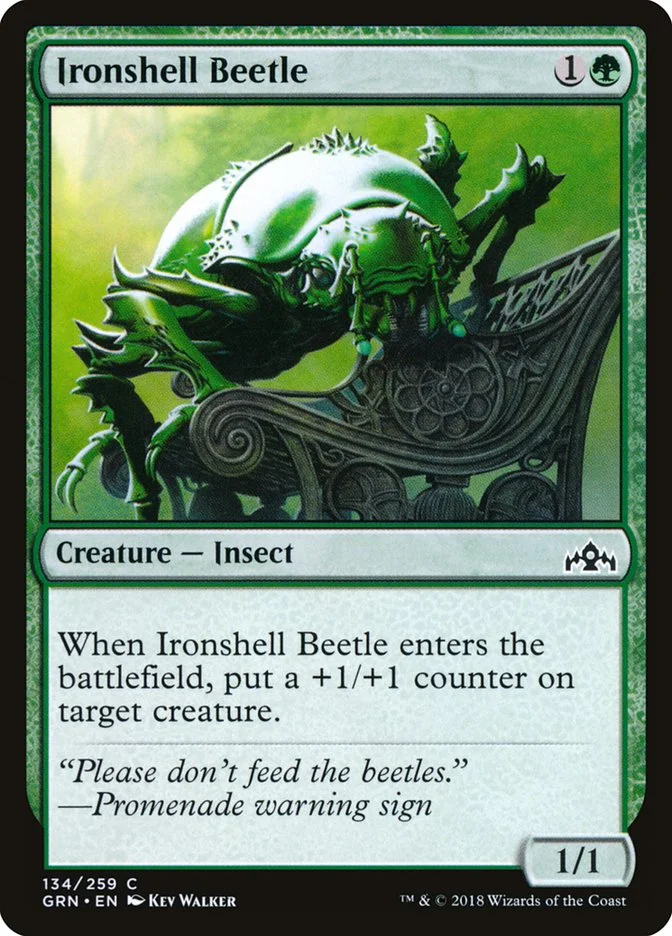 Ironshell Beetle 「GRN/134」「EN」