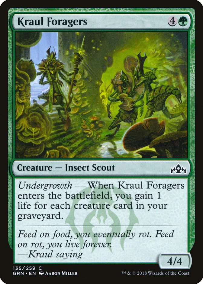 Kraul Foragers 「GRN/135」「EN」